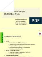 Introduction Et Concepts: de SGML À XML