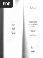 Texto 01 - Walter Benjamin - Sobre a Linguagem Em Geral e a Linguagem Do Homem (de Escritos Sobre o Mito e Linguagem)