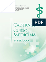 Caderno Do Curso de Medicina - 2016.2 - 1 PERIODO