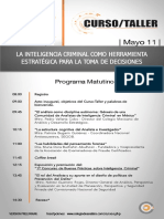 Programa Curso Taller Inteligencia