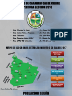 Municipio de Caranavi Cai de Cierre 2018 Ultimo