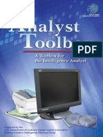 Analyst Toolbox - US Dept of Justice 2007