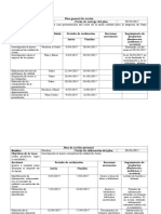 Machotes de Plan de Acción General y Personal