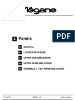 Panels: General Lower Structure Upper Side Structure