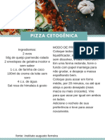 Pizza Cetogenica