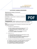 Control Argumentación Fila A