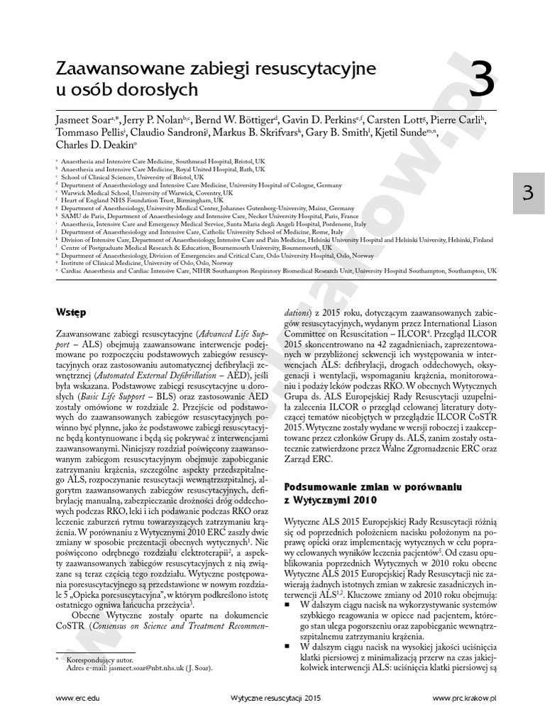 3 Als | PDF | Intensive Care Medicine | Medical Specialties