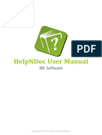 HelpNDoc User Manual PDF