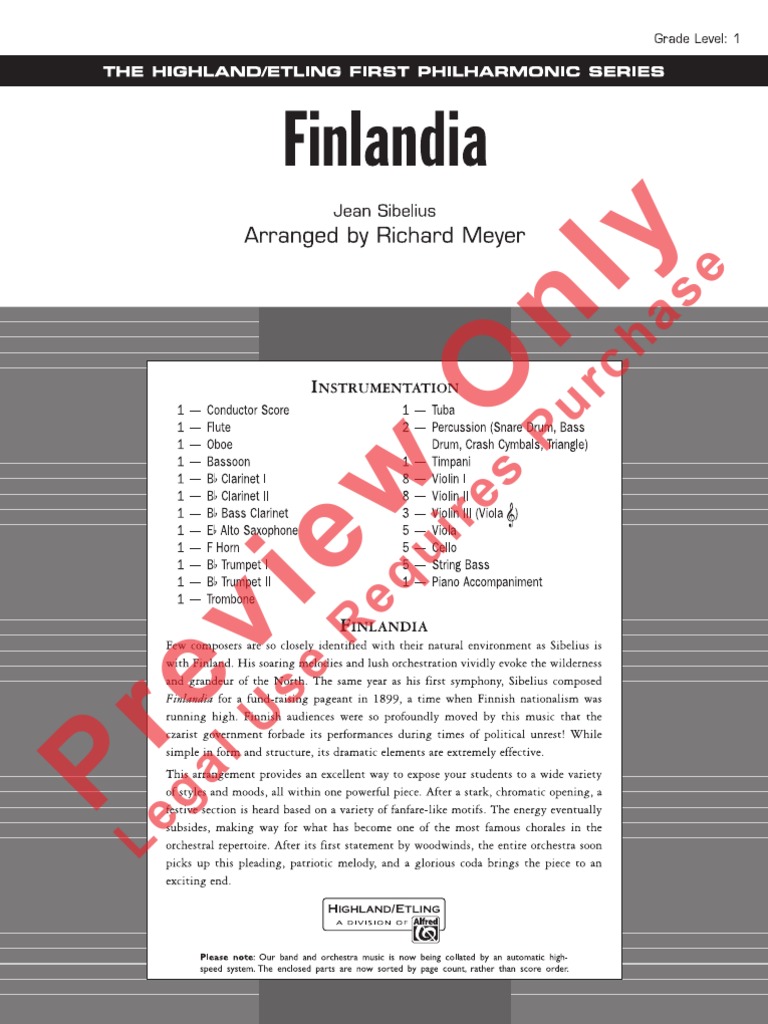 Sample 9 - Finlandia | PDF