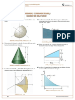 Centroides y centros de masa