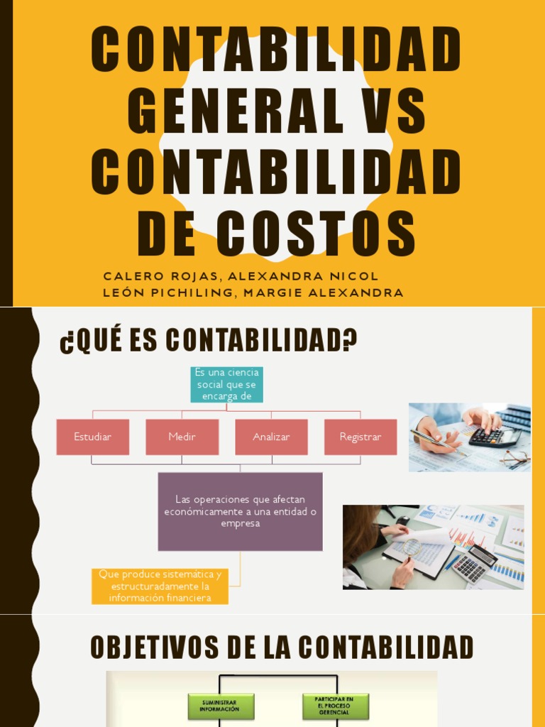 Contabilidad General Vs Contabilidad de Costos | Descargar gratis PDF ...