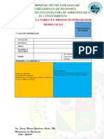 Matriz para La Tarea 5 Proyecto Integrador Medio Ciclo