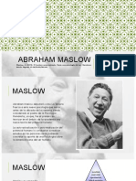 Abraham Maslow UST