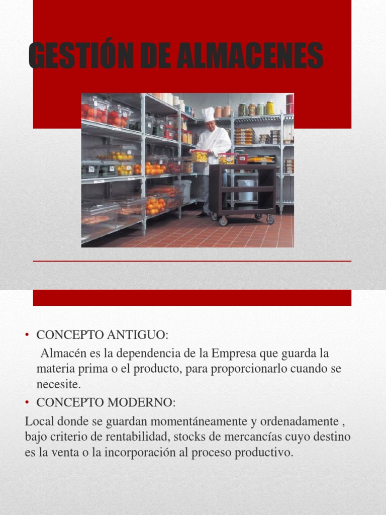 Gestión y Diseño de Almacenes Eficientes | PDF | Almacén | Máquina ...
