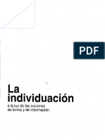 G. Simondon - La Individuación Cap. 1 Materia y Forma