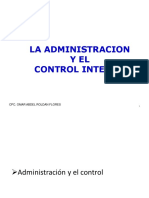 1 Sem. - La Administración y El Control Final