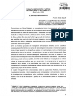 EJE 1 TEXTO 2 El Enfoque Etnográfico - BRANDI, STELLA PDF