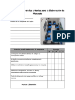 Elaboracion de Maqueta