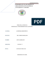 Auditoría de gestión programas y procedimientos