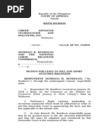 Bonifacio Motion for Leave to File and Admit Rejoinder_rev