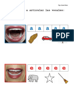 Aprendo A Articular Las Vocales