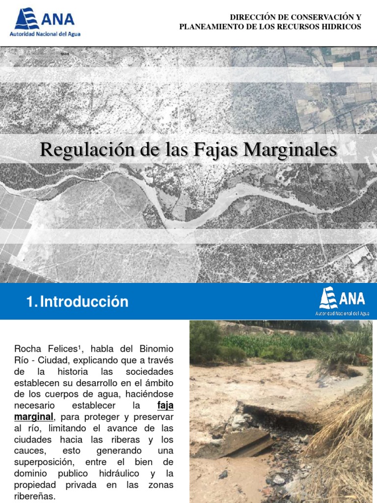ANA - Regulacion de Fajas Marginales | PDF | Regulación | Río