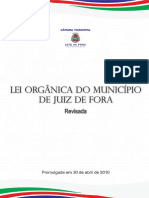 Lei Organica Do Municipio de Juiz de Fora Revisada PDF