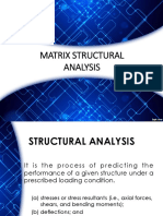 Matrix Structural Analysis (Truss)