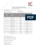 Formulario de Inscrição de Campeonatos: Competição: Data Competição: Clube: Categoria