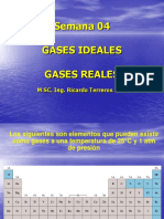 Gases ideales y reales: propiedades y leyes fundamentales