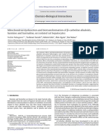 Mitochondrial Dysfunction and Biotransformation of Bet-Carboline Alkaloids