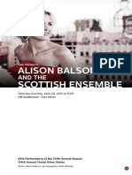 Alison Balsom Scottish Ensemble: and The