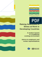 Stress Awareness at Workplace in Develoving Country