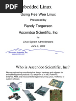Embedded Linux: Using Pee Wee Linux
