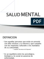 Salud Mental