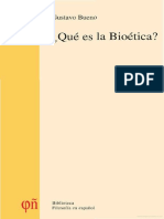 2001 - Gustavo Bueno - Qué Es La Bioetica. Pentalfa. 2001