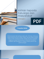 Akhlak Kepada Keluarga Dan Masyarakat