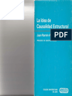1978 - La Idea de Causalidad Estructural. Prólogo de Gustavo Bueno