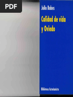 1994 - Calida de Vida y Oviedo. Julio Bobes. Prólogo de Gustavo Bueno