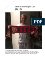 HLV Mourinho Bày Tỏ Tình Yêu Với ĐTQG Bồ Đào Nha