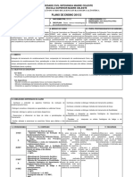 Plano de Ensino BTM. Do Condicionamento Físico