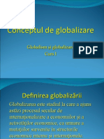 Conceptul de Globalizare Globalism Si Globalizare