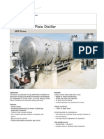 PD2055E1 MEP Multi Effect Plate Distiller