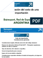 Costos Importacion Argentina