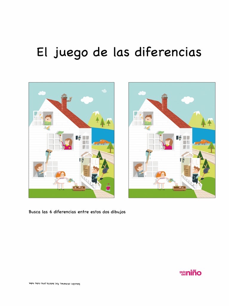 +GUIADELNINO Juego+de+las+diferencias+1 PDF
