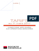 Brochure Tarifaire 2017 SG