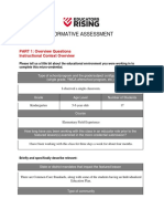Formative Assessment Submission Form
