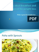 Poha Is Ideal Breakfast and Great For Weight