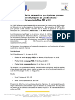 Se Extiende La Fecha para Realizar Inscripciones Proceso de Selección Municipios de Cundinamarca - Convocatoria Nos. 507 A 591