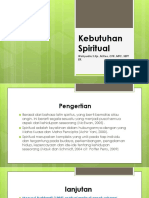 Kebutuhan Spiritual